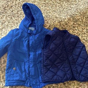 John Lewis 2 layered coat, fits 18 months to 2T